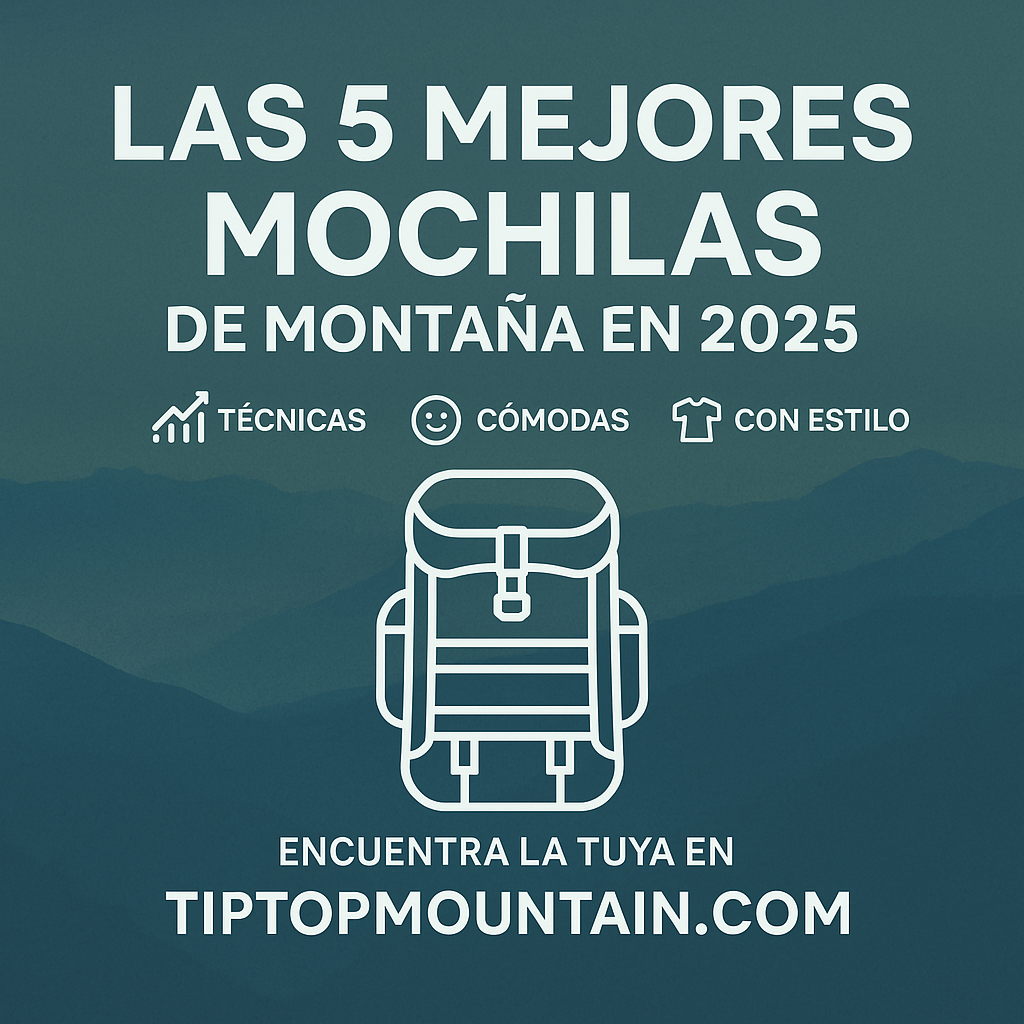 Las 5 mejores mochilas de montaña en 2025: técnicas, cómodas y con estilo